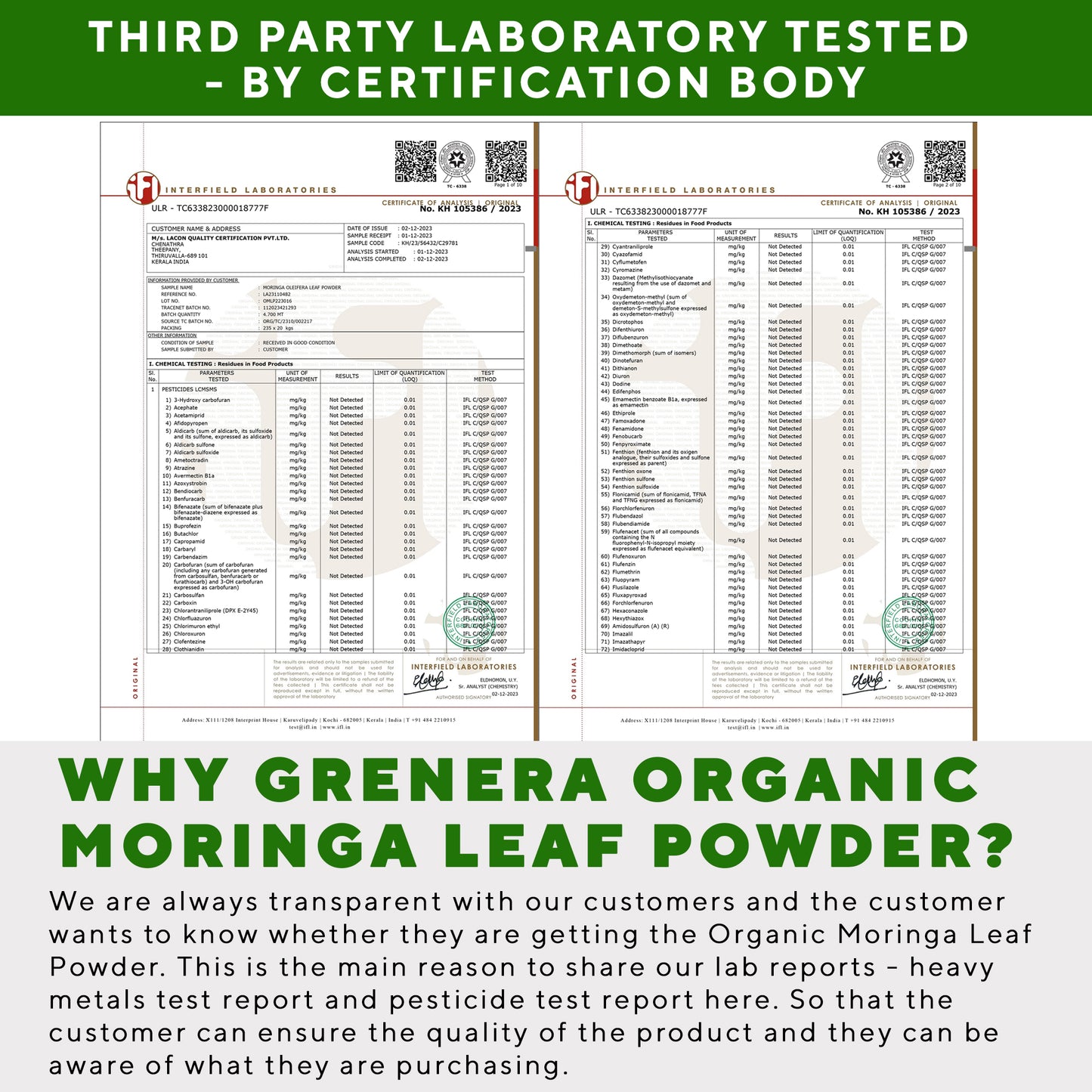 Moringa Powder